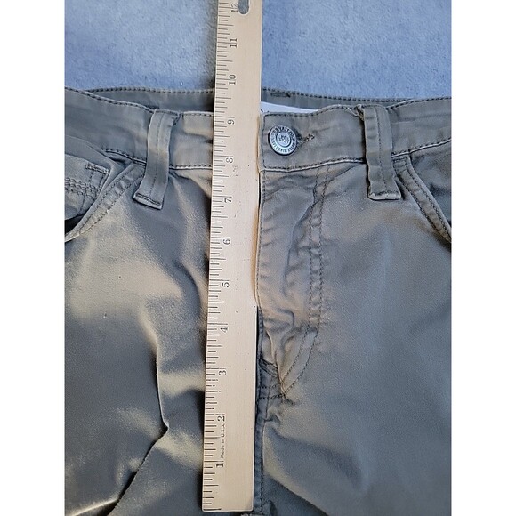 Mavi Jeans Pants Mens 32x30 Straight Zach Green Stretch Preppy Low Rise Khakis - Picture 7 of 14